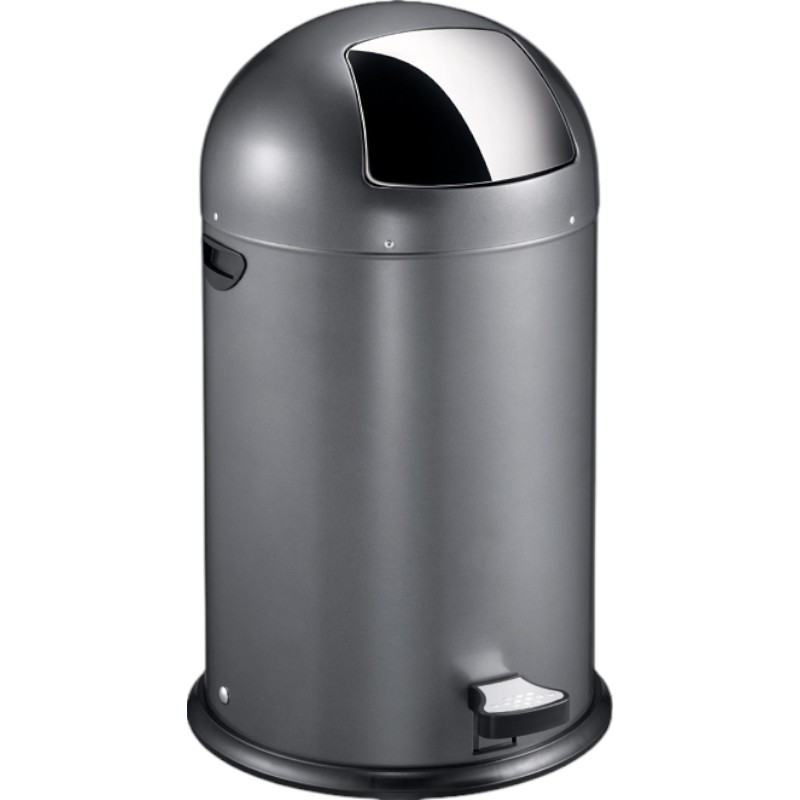 Kickcan EKO - afvalbak 40 liter - grijs